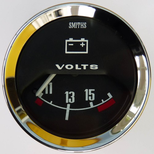 Smiths classic car voltmeter - smiths,