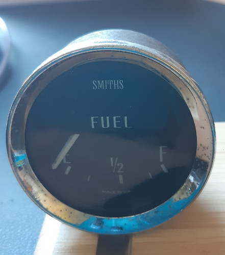 Vintage fuel gauge - vintage,