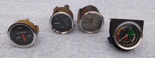 Lucas smiths redex gauges - smiths, 2"