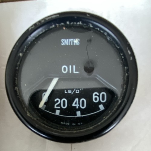 Smiths 50mm oil pressure - oil, guage