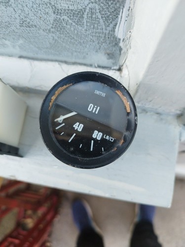 Oil pressure gauge - , vintage