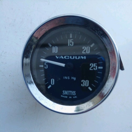 Vintage smiths vacuum gauge - vintage,