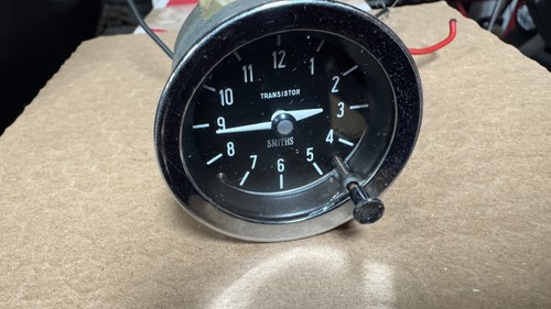 Smiths 52mm dash clock - smiths, 52mm/2"