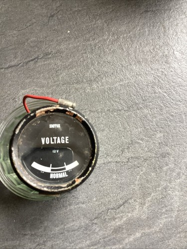 1960 smiths 12v - smiths, voltmeter