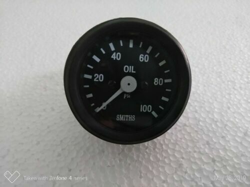 Smith black oil pressure - black, gauge