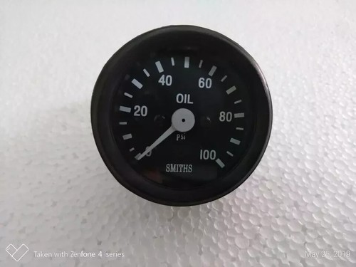 Smith black oil pressure gauge - smith,